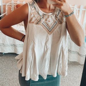 Free People Open Back Tank